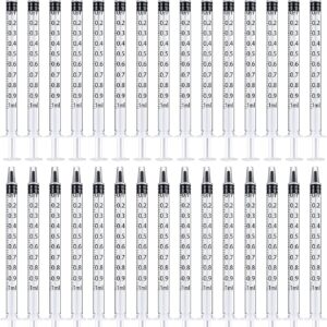 YODOOLTLY 1ml Syringe- 30 Pcs Disposable No Needle Syringe Pets Nursing Supplies for Dogs, Cats, Small Animal Feeding, Measuring, Dispensing Liquids