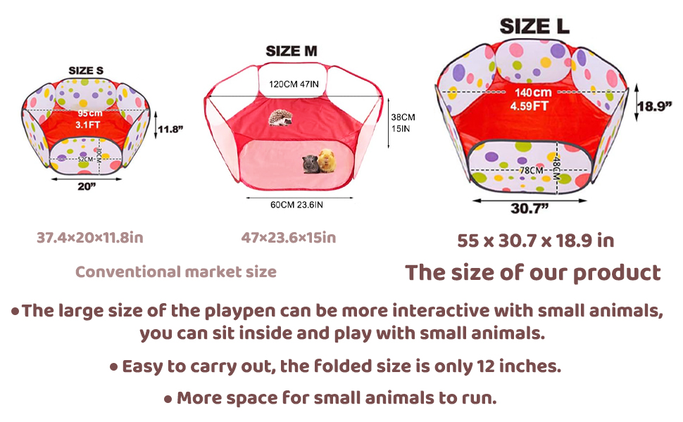 Size comparison