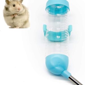 Hamster Water Bottles No Drip Dwarf Hamster Water Dispenser Small Animal Pet Water Bottle for Hamsters Rats Mice rabbit 125ml