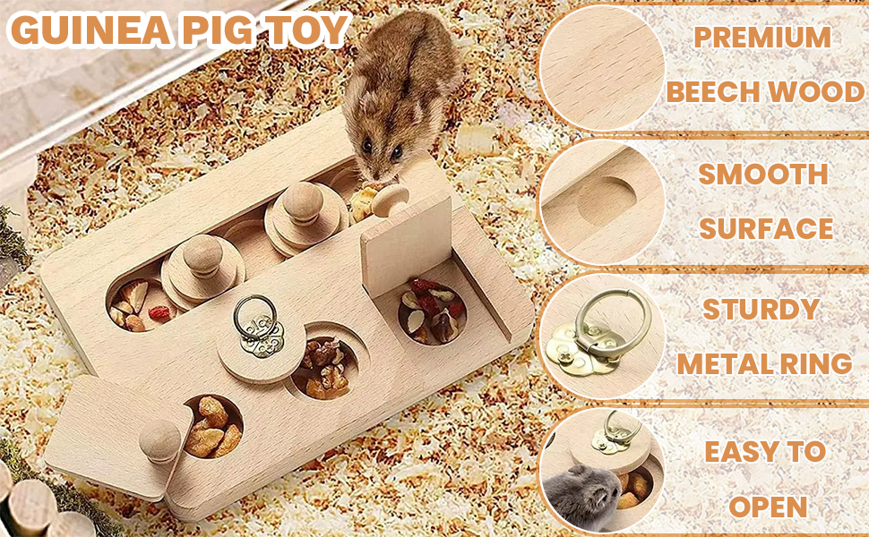 hamster toy wood