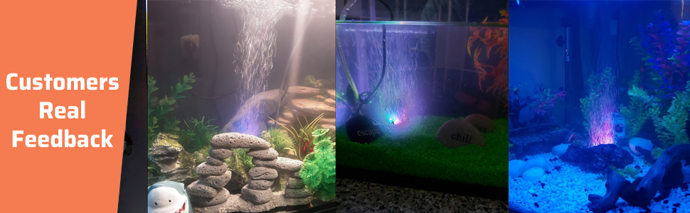 Round Fish Tank Bubbler