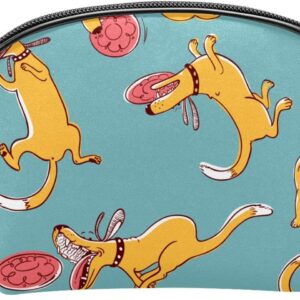 Cosmetic Bags for Women, Makeup Bag Travel Toiletry Bag Accessories Organizer, Cartoon Dog Pet