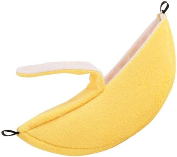 Banana Hamster Bed House Hammock Small Animal Warm Bed House Cage Nest Hamster Accessories for Sugar Glider Hamster Small Bird Pet - Image 7