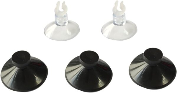 QUOZUO 107mm Large Air Stone Disc Bubble Diffuser with 3 m Aquarium Air Line, Suction Cups, Check Valves, Connectors for Aquarium Air Pump Fish Tank Pump - Image 5