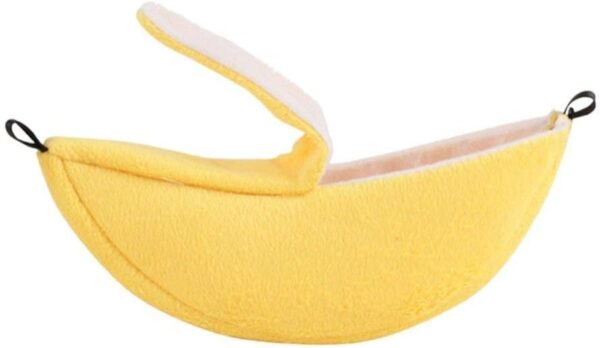 Banana Hamster Bed House Hammock Small Animal Warm Bed House Cage Nest Hamster Accessories for Sugar Glider Hamster Small Bird Pet - Image 8
