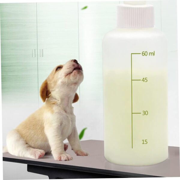 Yardwe 6 Sets Nurser Bottle for Dog Kitten Milk Kitten Nursing Bottle Kitten Bottles for Puppies Supplies Puppy Supplies Milk Bottle for Pet Small Animals Nursing Bottle - Image 8