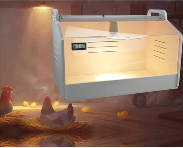 XJZHANG Intelligent Brooder Warm Box,10-30 Baby Chicks & Small Animals Manual Incubator Heater Coop Brooder Cage Habitat Supplies - Image 3