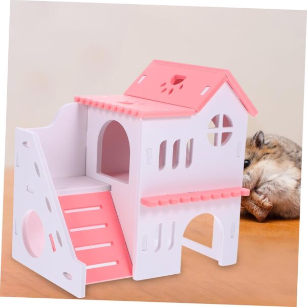 Yardwe Hamster House Small Animal Hideout Hamster Hut Home Rat Hideout Decorative Rat Hideout Rat Supplies Cage Hamster Hideout Mini Rat Cage Hideout Hamster Cage Hamster Playground - Image 6