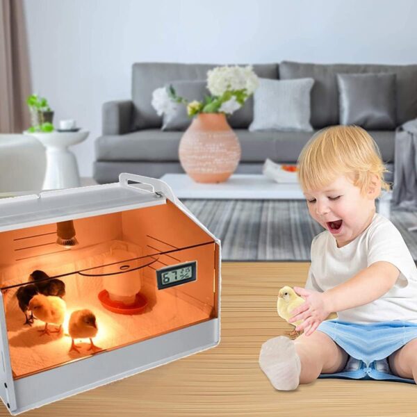 XJZHANG Intelligent Brooder Warm Box,10-30 Baby Chicks & Small Animals Manual Incubator Heater Coop Brooder Cage Habitat Supplies - Image 5