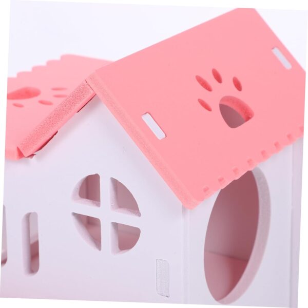 Yardwe Hamster House Small Animal Hideout Hamster Hut Home Rat Hideout Decorative Rat Hideout Rat Supplies Cage Hamster Hideout Mini Rat Cage Hideout Hamster Cage Hamster Playground - Image 4