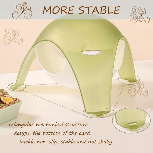 Pawsayes Hamster Bird Parrot Space Capsule Hideout House Bed Hangable Standing Stand Hide Nest Hut Hammock Cage Accessories for Hamster Parrot Bird - Image 4