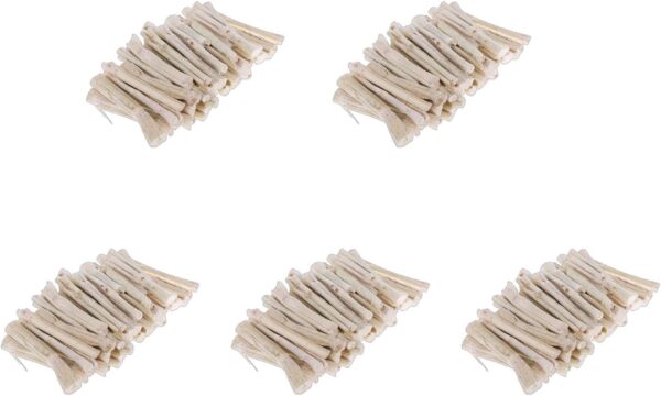 YAOGUI Pet Supplies,Sweet Bamboo Stick 500g Branch Sticks Hamsters Chinchillas Molar Chew Toy for Home Gadren Yard Small Animal Training - Image 2