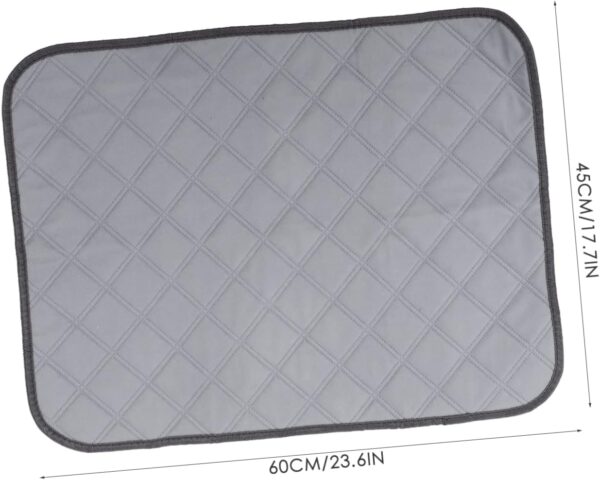 COSMEVIVI Dog Urine Pad Washable Hamster Pee Pads Cage Liners for Small Animals Pet Cage Supplies Hamster Bedding Small Dog Pee Pads Bedding for Guinea Pigs Hamster Training Pads Rat Bedding - Image 3