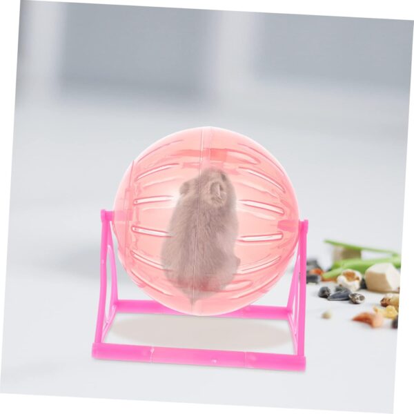 Yardwe Hamster Toy Running Ball Workout Balls Running Wheels Small Animals Exerciser Small Pet Running Balls Small Pet Supplies Hamster Exercising Wheel Hamster Sports Balls Hamster Toys - Image 5