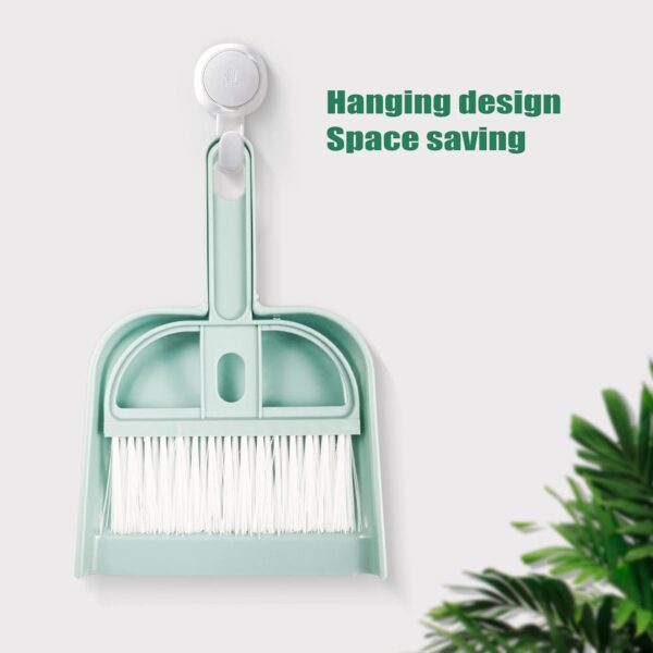 Episkey 6 Pcs Cleaning Set for Small Animal Cage, Small Pet Litter Scoop Set Pet Waste Cleaning Kit with Spray Bottle Small Dustpan for Rabbits Guinea Pigs Hamsters Chinchillas (Blue) - Image 5