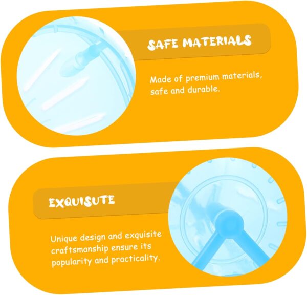 COSMEVIVI Hamster Toy Running Ball Small Animals Exerciser Pet Detachable Toys Hamster Exercise Balls Hamster Exercising Wheel Hamster Exercising Balls Workout Balls Small Pet Supplies - Image 9