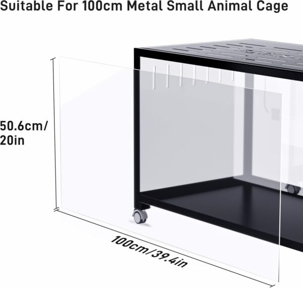 BUCATSTATE Back Panel Only for 100cm Metal Small Animal Cage - Image 2