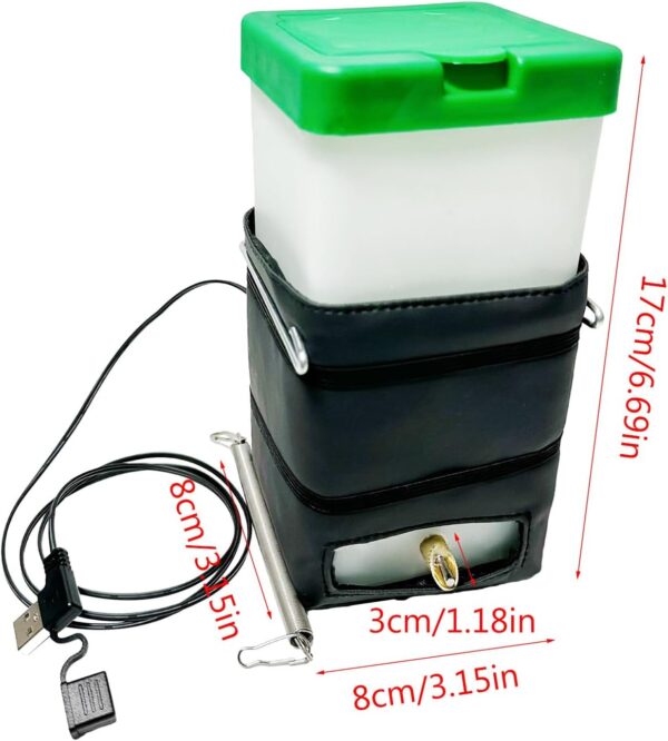 USB Automatic Water Feeder Mounted Firing Pin Head Water Dispenser Watering Drinking Bottle Rabbit Pet Watering Supplies USB Water Feeder For Small Animals - Image 5