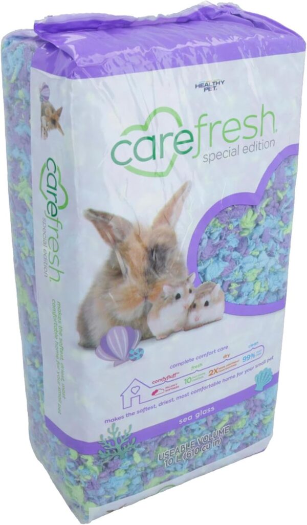 AB Tools 4pk Sea Glass 10L Quality Pet Small Animal Guinea Rabbit Bedding 99% Dust Free - Image 2