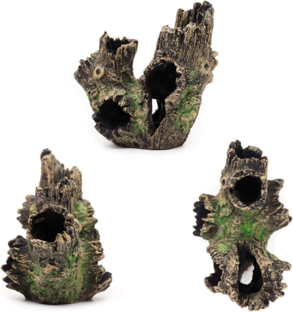Svauoumu Aquarium Driftwood Fish Tank Wood Tree Trunk Cave Ornament Tortoise Hidden Vivarium Decoration Betta Fish Accessories - Image 4