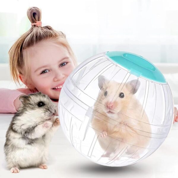 EULAPGOE 2Pcs Transparent Hamster Balls, Animal Running Ball, Small Hamster Exercise Balls, Jogging Balls For Dwarf Hamster - Image 6
