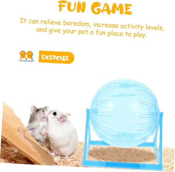 COSMEVIVI Hamster Toy Running Ball Small Animals Exerciser Pet Detachable Toys Hamster Exercise Balls Hamster Exercising Wheel Hamster Exercising Balls Workout Balls Small Pet Supplies - Image 5