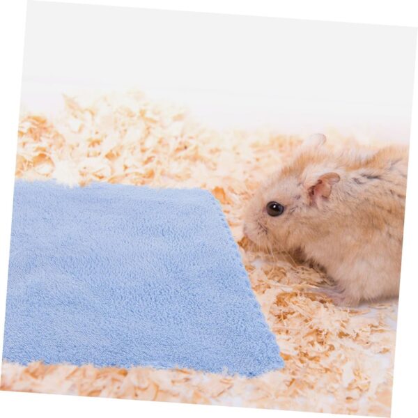 Yardwe 12pcs Hamster Blanket Bath Towel Guinea Pig Accessories Hamster Supplies Hamster Bedding Guinea Pig Bath Towels Hedgehog Supplies Small Animals Blankets Guinea Pig Bedding - Image 2