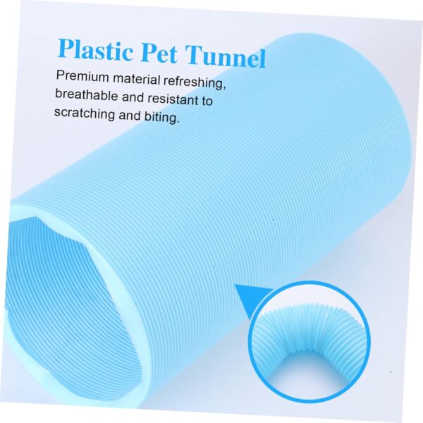 Yardwe 1pc Small Pet Telescopic Pet Tunnel Chinchilla Fun Tunnel Ferret Toys Brain Toy Hamster Tunnels Rat Tunnel Pet Supply Small Animal Tube Tent Tunnel Squirrel Plastic Indoor - Image 2