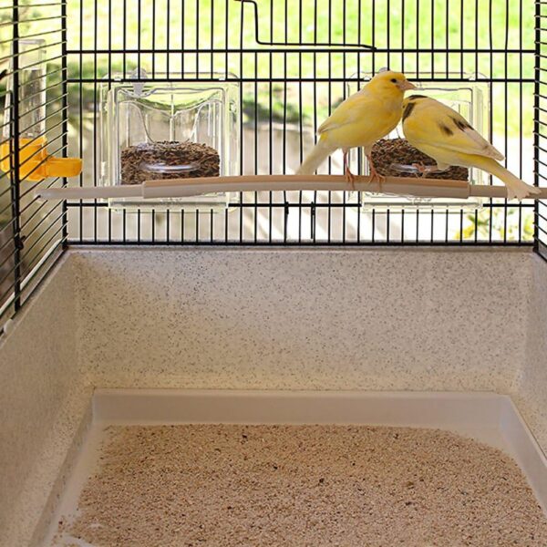 Ferplast Ferplast Bird Cage Canaries Cage CANTO Exotic Bird Cage, Reproduction Breeding Cage with Partition and Accessories, 71 x 38 xh 60.5 cm. - Image 3