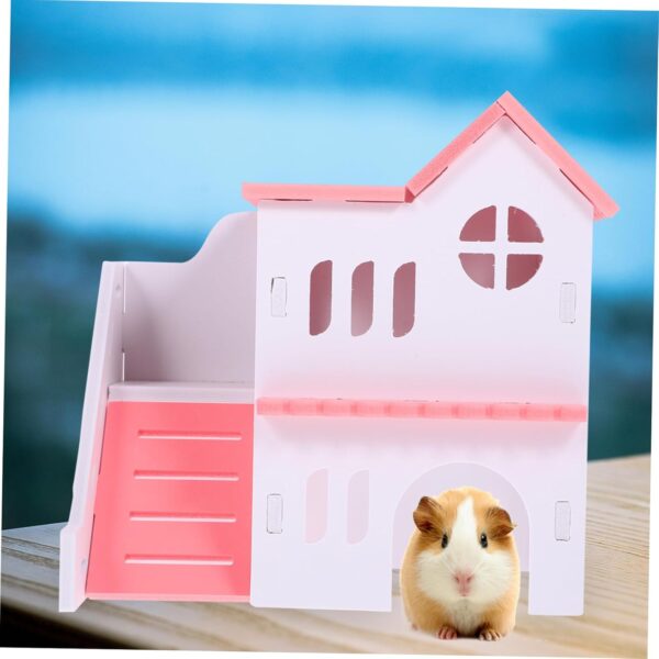 Yardwe Hamster House Small Animal Hideout Hamster Hut Home Rat Hideout Decorative Rat Hideout Rat Supplies Cage Hamster Hideout Mini Rat Cage Hideout Hamster Cage Hamster Playground - Image 2
