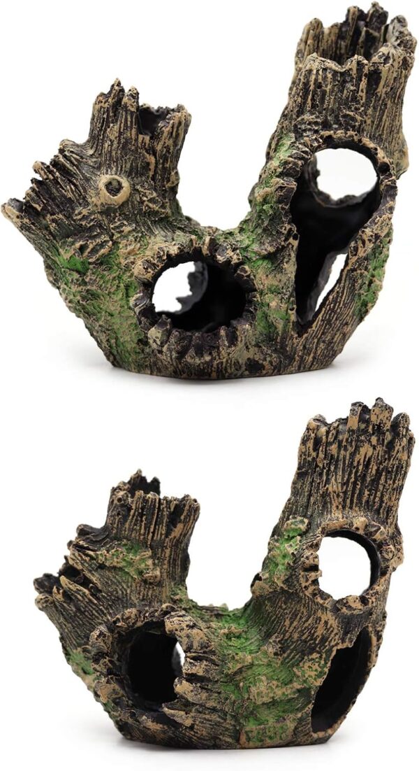 Svauoumu Aquarium Driftwood Fish Tank Wood Tree Trunk Cave Ornament Tortoise Hidden Vivarium Decoration Betta Fish Accessories - Image 8