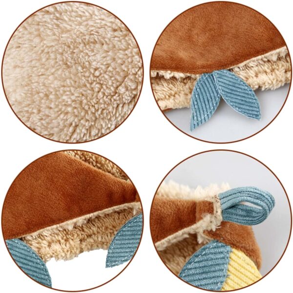 Hamster Warm Nest Hanging Hammock House Winter Pet Supplies Cage Shed Tent Plush Hideaway Bed For Small Animal Hamster Tunnels For Syrian Hamsters - Image 7