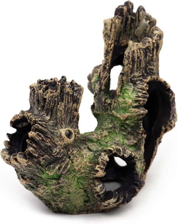 Svauoumu Aquarium Driftwood Fish Tank Wood Tree Trunk Cave Ornament Tortoise Hidden Vivarium Decoration Betta Fish Accessories - Image 2