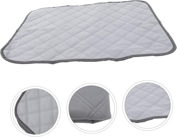 COSMEVIVI Dog Urine Pad Washable Hamster Pee Pads Cage Liners for Small Animals Pet Cage Supplies Hamster Bedding Small Dog Pee Pads Bedding for Guinea Pigs Hamster Training Pads Rat Bedding - Image 6