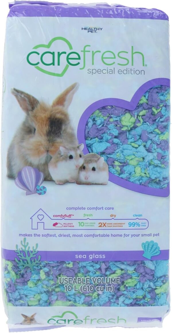 AB Tools 4pk Sea Glass 10L Quality Pet Small Animal Guinea Rabbit Bedding 99% Dust Free - Image 3