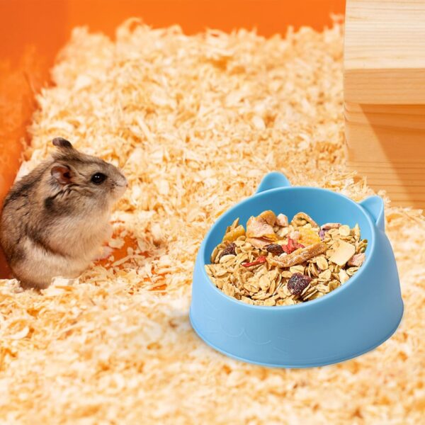 SHERPR Hamster Bowl,Pet Hamster Bowl - Small Animal Supplies, Prevent Tipping, Food and Water Dish for Small Animals Hamster Guinea - Image 2