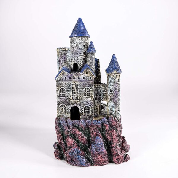 Penn-Plax Age-of-Magic Wizard’s Castle Aquarium Decoration – Safe for Freshwater and Saltwater Fish Tanks – Large,10" - Image 6