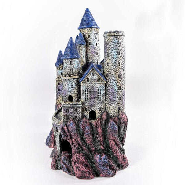 Penn-Plax Age-of-Magic Wizard’s Castle Aquarium Decoration – Safe for Freshwater and Saltwater Fish Tanks – Large,10" - Image 5