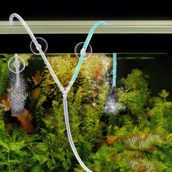 KALIONE Aquarium Air Valve, 6 Packs Y-Shaped Aquarium Air Pump Accessories, Aquarium Airline Tubing, Air Line Fittings, Air Hose Splitter, 3 Way Oxygen Tubing Connectors Fitting for Fish Tank Aquarium - Image 6