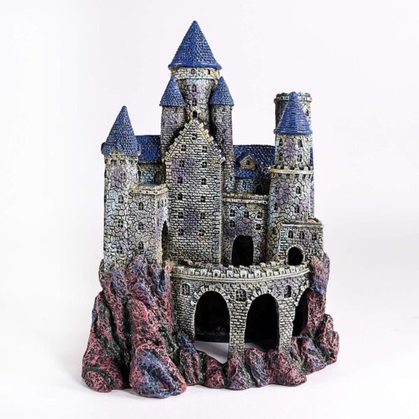 Penn-Plax Age-of-Magic Wizard’s Castle Aquarium Decoration – Safe for Freshwater and Saltwater Fish Tanks – Large,10" - Image 4