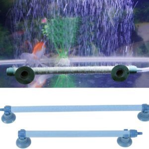 Aquarium Bubble Aeration Tube Fish Tank Air Stone Underwater Bubble Tube Oxygen Pump Diffuser Aquarium Air Pump Accessory (18inch)