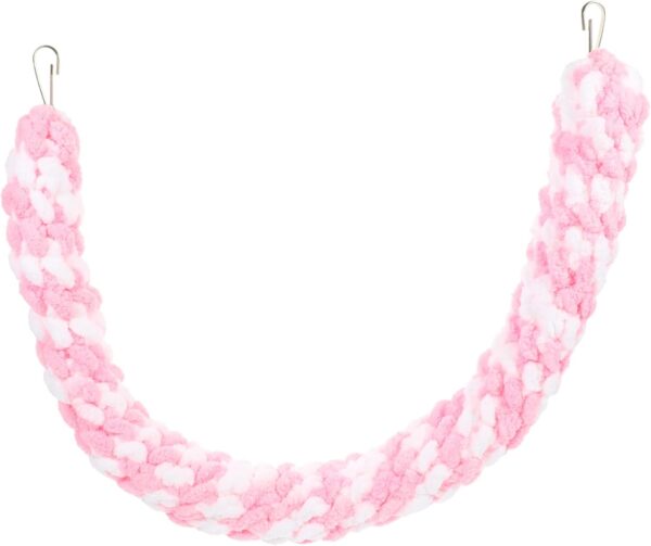 BESPORTBLE Sugar Glider Climbing Rope Swing Budgie Playground Small Rabbit Toys Parrot Chew Toys Ferret Accessories Ladder Bridge Animal Toys Climbing Guinea Toy Pig Supplies Bite Cotton Rope