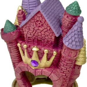 Blue Ribbon EE-144 Princess Castle Exotic Environments Aquarium Ornament 3.75" L x 2.75" W x 5" H