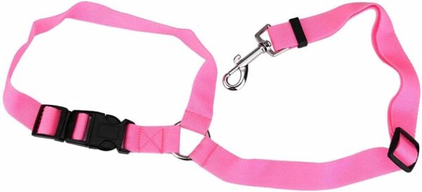 Dog Car Seat Belt, Dual Use Adjustable Dog Car Harness Restraints Leads Pet Puppy Dog Safety Seat Belt For Any Cars Vehicle Travel Dog Dog Seat Belt For Car Harness Boot,Accessories Pink