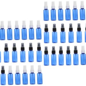 Healeved 60 Pcs 30mll Spray Bottle Portable Travel Bottles Liquid Holder Empty Pet Bottle Pet Sub Bottle Liquid Bottles Travel Perfume Dispensers Refillable Bottles Makeup Pet Bottles