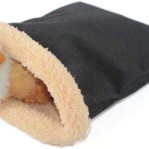 NBW Pet Sleep Sack, Comfortable Warm Pet Sleeping Bag for Small Animals Hamster Supplies Habitat Ferret Sleeping Bag for Rat Nest