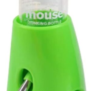 Pet Hideout And Water Bottle Set Hamster Water Bottle Drinker Feeder Is Suitable For Hamsters, Guinea Pigs, Gerbils And Other Small Animals （Random Color）