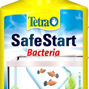 Tetra SafeStart Aquarium Starter - with live nitrifying bacteria, allows the rapid introduction of fish in an aquarium, 50 ml bottle.