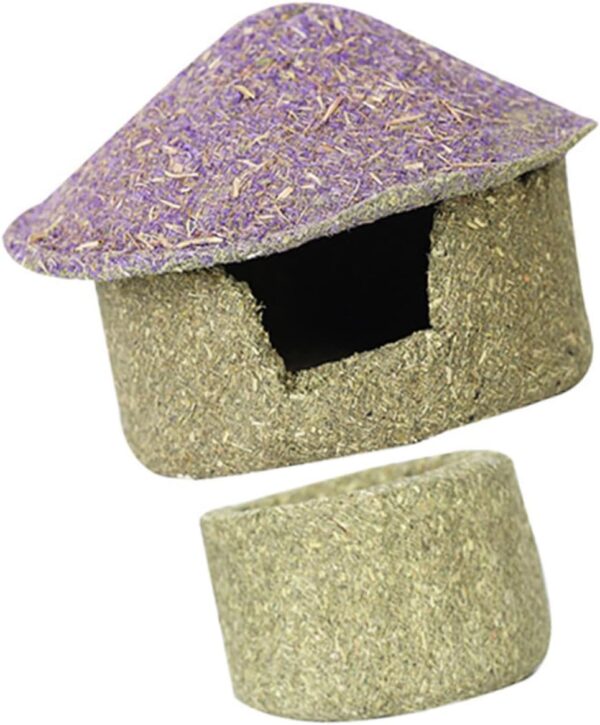 Yardwe 1 Set Edible Shelter Sleeping House Hedgehog Hideout Chinchilla House Hideout for Small Animal Pet Supplies Hamster Hides Rat Supplies Hamster Hide House Hedgehog Supplies