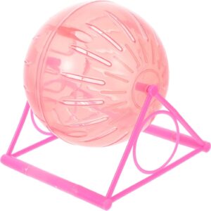 Yardwe Hamster Toy Running Ball Workout Balls Running Wheels Small Animals Exerciser Small Pet Running Balls Small Pet Supplies Hamster Exercising Wheel Hamster Sports Balls Hamster Toys